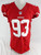 2015 San Francisco 49ers Ian Williams #93 Game Issued Red Jersey 46 883