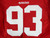 2015 San Francisco 49ers Ian Williams #93 Game Issued Red Jersey 46 883