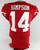 2016 San Francisco 49ers Jerome Simpson #14 Game Issued Red Jersey 40 898
