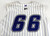 2005 Trenton Thunder Chase Wright #66 Game Used White Vest Jersey 48 155