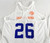 2017 Boise State Broncos #26 Game Used White Jersey Beach Volleyball XL 109