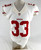 2014 San Francisco 49ers #33 Game Issued White Jersey 42 822