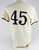 2018 Long Beach State Dirtbags #45 Game Used Cream Jersey Baseball L 849