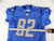 2017 Detroit Lions Brandon Barnes #82 Game Issued Blue Practice Jersey 46 234