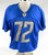2017 Detroit Lions Brian Mihalik #72 Game Used Blue Practice Jersey 52 288