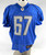 2013 Detroit Lions Rob Sims #67 Game Used Blue Practice Jersey 52 293