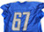 2013 Detroit Lions Rob Sims #67 Game Used Blue Practice Jersey 52 293