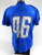 2017 Detroit Lions Des Lawrence #46 Game Used Blue Practice Jersey 48 294