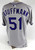 2025 Colorado Rockies Karl Kauffmann #51 Game Issued Grey Jersey 46 872