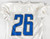 2018 Detroit Lions DeShawn Shead #26 Game Used White Practice Jersey 376