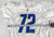 2018 Detroit Lions Jarron Jones #72 Game Used White Practice Jersey 52 377