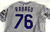 2025 Colorado Rockies Chris Rabago #76 Game Issued Grey Jersey 46 879