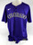 2025 Colorado Rockies Blank Game Issued Purple Jersey 52 897