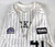 2025 Colorado Rockies Luis Peralta #41 Game Issued Pos Used White Jersey 44 939