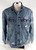 2023 Utah Jazz #50 Authentic Denim Jacket All Star Patch Levi Straus XL 562