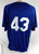 Orlando Magic #43 Game Issued Pos Used Blue Training Shirt 2XL 592