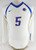 2022 Boise State Broncos #5 Game Used White Jersey Volleyball M 739