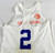 2018 Boise State Broncos #2 Game Used White Jersey 60 Patch Beach Volleyball S 1