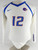 2022 Boise State Broncos #12 Game Used White Jersey Volleyball S 743