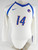 2022 Boise State Broncos #14 Game Used White Jersey Volleyball M 744