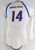 2022 Boise State Broncos #14 Game Used White Jersey Volleyball M 744