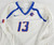 2022 Boise State Broncos #13 Game Used White Jersey Volleyball M 745