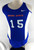 2017 Boise State Broncos #15 Game Used Blue Jersey Beach Volleyball L 114