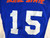 2017 Boise State Broncos #15 Game Used Blue Jersey Beach Volleyball L 114
