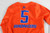 2022 Boise State Broncos #5 Game Used Orange Jersey Volleyball S 747