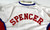 1994-95 Los Angeles Clippers Elmore Spencer #27 Game Used White Warm Up Jacket 3