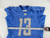2015 Detroit Lions T.J. Jones #13 Game Used Blue Practice Jersey 46 211