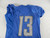 2015 Detroit Lions T.J. Jones #13 Game Used Blue Practice Jersey 46 211