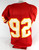 1996 Kansas City Chiefs #92 Game Issued Red Jersey Name Plate Removed 48 618