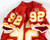 1996 Kansas City Chiefs #92 Game Issued Red Jersey Name Plate Removed 48 618