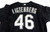 2003-06 Florida Marlins Kerry Ligtenberg #46 Game Used Black Jersey BP ST XXL 1