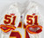 1999 Kansas City Chiefs Lewis Bush #51 Game Issued White Jersey 48 764