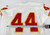 1999 Kansas City Chiefs #44 Game Issued White Jersey 46 765