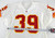 1999 Kansas City Chiefs #39 Game Issued White Jersey 44 777