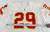 1999 Kansas City Chiefs Ron Janes #29 Game Issued White Jersey 46 780