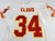 1999 Kansas City Chiefs Mike Cloud #34 Game Issued White Jersey 40 786
