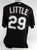 2003-06 Florida Marlins Mark Little #29 Game Used Black Jersey BP ST 633