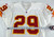 1999 Kansas City Chiefs #29 Game Issued White Jersey 42 790