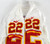 1999 Kansas City Chiefs Rashaan Shehee #22 Game Issued White Jersey 40 794