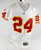 1999 Kansas City Chiefs Jason Kaiser #24 Game Issued White Jersey 42 796