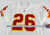 1999 Kansas City Chiefs #26 Game Issued White Jersey 40 789