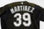 2003-06 Florida Marlins Martinez #39 Game Used Black Jersey BP XL 911
