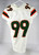 2022 Miami Hurricanes #99 Game Used White Jersey Football NP R XL 241