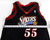 1998-99 Philadelphia 76ers Williams #55 Game Issued Black Jersey 50 243