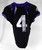 2019-24 Texas Christian TCU Frogs #4 Game Used Black Jersey Football NP Rem 38 0