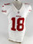 2016 San Francisco 49ers DeAndre Smelter #18 Game Issued White Jersey NP Rem 0